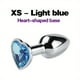 thumbnail image 1 of 1pc Waterproof Stainless Steel Anal Plug with Crystal Design - Perfect for Beginners and Couples - Enhance Your BDSM Experience, 1 of 5