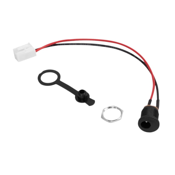 Conector de puerto de carga para bicicletas eléctricas, repuesto, reparación, dispositivos portátiles, a prueba de polvo, fácil de instalar, puerto de