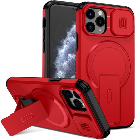 Funda Foxdock Para Iphone 11 Pro Max – Magnética Antigolpes Con Soporte Y Protección Doble