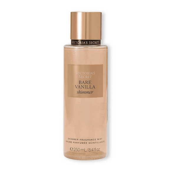 Victoria Secrets Bare Vanilla Shimmer Body Splash 250ml Mujer Nuevo Formato