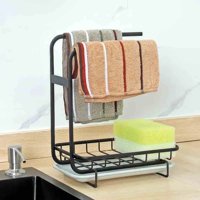 Mp - Organizador Multiusos Para Esponjas De Cocina Color Negro