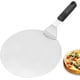 thumbnail image 1 of Pala para pizza de 10 piezas, pala grande de acero inoxidable con mango plegable, espátula redonda extragrande para pizza., 1 of 5