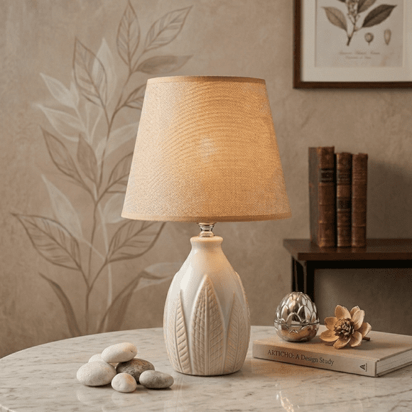 Lámpara Velador Mesa Decoración Dormitorio Escritorio Living Minimalista Interior E27