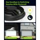 thumbnail image 2 of Lámpara LED para granero CLOUDERROR, 150 W, 21000 LM, del anochecer al amanecer, 5000 K, 2 of 7