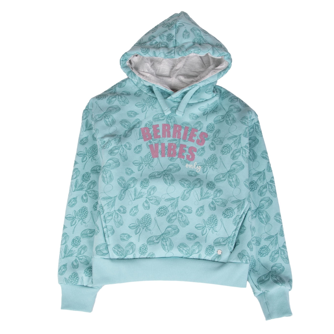 Polerón Niña Verde Pillin