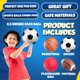 thumbnail image 3 of Juego de pelotas deportivas PlayBolt de 8.5 pulgadas para niños con bomba manual, 3 of 8