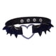 thumbnail image 3 of Gargantilla Collares Estilo Harajuku Cuero De PU Para Asistir A Conciertos Fiesta De Cosplay Negro, 3 of 5