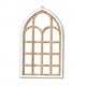 thumbnail image 1 of Espejo De Pared Con Ventana Arqueada, Espejo Decorativo Para Tocador, Dormitorio, Entrada, Marrón, 1 of 5