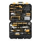 thumbnail image 1 of Kit de herramientas DEKOPRO de 198 piezas para reparación del hogar con llave, caja de plástico, 1 of 3