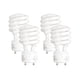 thumbnail image 1 of Bombilla CFL KOR, 23 W, 5000 K, base GU24 blanca brillante (paquete de 4), 1 of 7