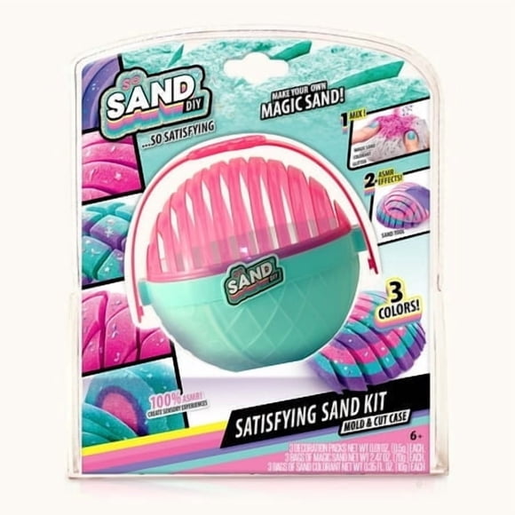 Kit de Estuche en Forma de Bola de Arena DIY ASMR Satisfactorio So Sand