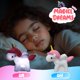 thumbnail image 3 of Set de regalo: manta de felpa con forma de unicornio, luz nocturna, juguetes para niñas, 3 of 6