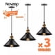 thumbnail image 1 of Lámpara Colgante Novzep Industrial Vintage Techo Hogar 3pcs, 1 of 5