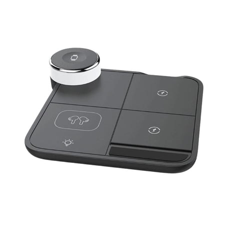 Crusec - Cargador Inalambrico Universal Para Teléfono Reloj Airpods