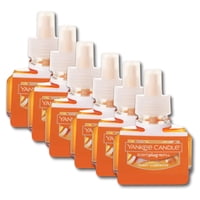 Recarga De Fragancia Yankee Candle Scentplug, Miel Y Clementina, Paquete De 6