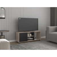 Tuhome - Rack Tv 50"" Adel 120,3X34,9X46,7 Capri Y Wengue