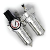 Genérica - Filtro De Compresor De Aire Regulador Lubricador Manómetro