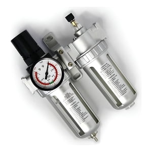 Genérica - Filtro De Compresor De Aire Regulador Lubricador Manómetro