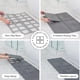 thumbnail image 3 of Alfombra de baño Dorai Home Stone para baño, color pizarra de secado rápido, 3 of 8
