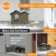 thumbnail image 4 of Cat House K&H Pet Products tiene calefacción exterior extra ancha, 4 of 9
