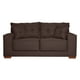 thumbnail image 1 of Sofa Versa 2 Cuerpos Tela Chocolate, 1 of 5