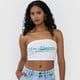 thumbnail image 3 of Peto Mujer Strapless Lettering Blanco Corona, 3 of 5