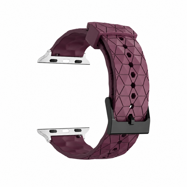Correas Para Apple Watch Serie 12 - 46MM - Silicona Geometrica