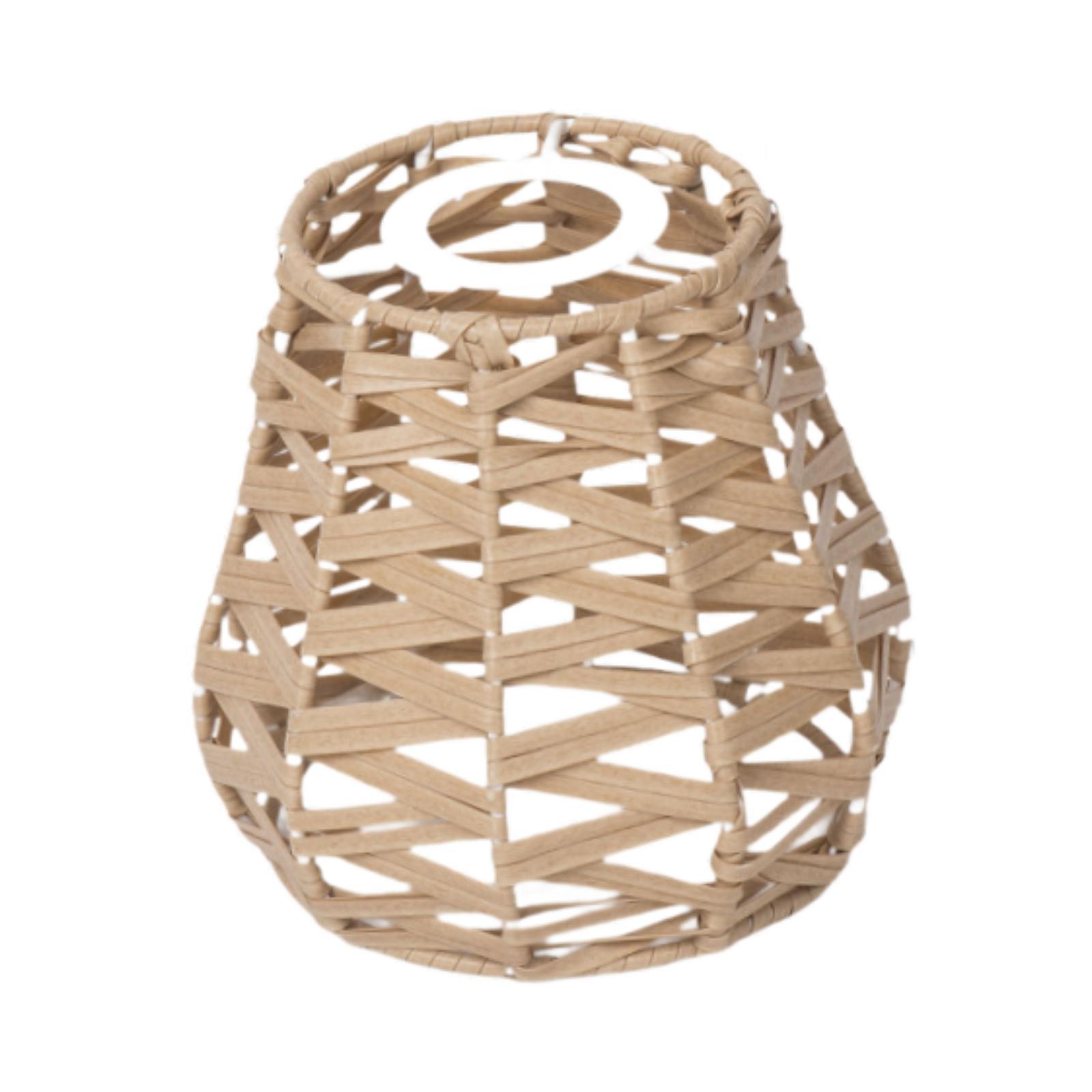 Magideal - Svaz De Lámpara Tejida A Mano, Cubierta De Lámpara, Regalo, Único, Fácil De Instalar, Protección De Lámparas, Pantalla De Luz Para Café, Hotel, Habita