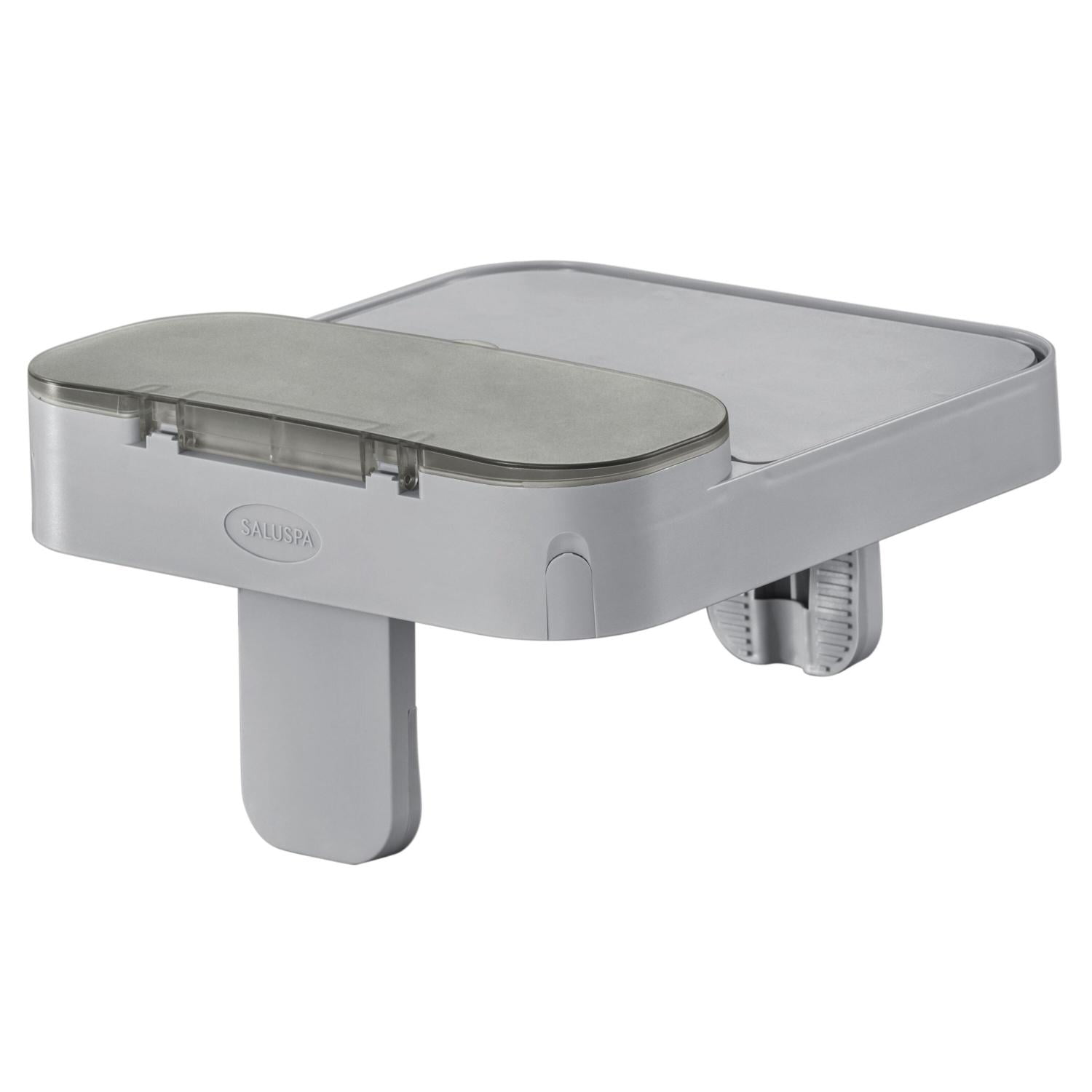 Mesa Bandeja Lateral Multiuso Para Hot Tub Inflable Bestway Gris Tamaño Unico