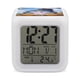 thumbnail image 1 of Tuxedo Sam theme 7 colors Alarm Clock Digital LED Alarm Clock Gifts for kids friends family, 1 of 6