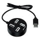 thumbnail image 1 of Hub Usb 4 puertos De Escritorio Redondo Puertos Pc Notebook multicolor, 1 of 5