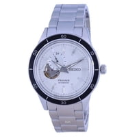 Seiko - Reloj Presage Style 60S Open Heart Esfera Crema Automático Ssa423 Ssa423J1 Ssa423J Para Hombre