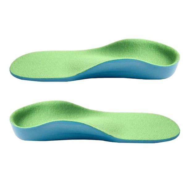 pies planos para niños ortopédicos zapatos deportivos plantillas inserciones de soporte de arco de 24 cm