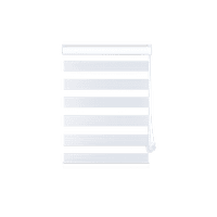 Baima - Cortina Roller Día Y Noche Gris 120X200 Cm Zebra