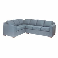 Muebles Altiro - Seccional Judá - Tela Lino Sidelli Azul Petróleo