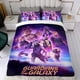 thumbnail image 4 of Guardianes de la Galaxia Conjunto de sábanas temático, trío de piezas, cómodo y amigable con la piel, diseño único, regalo de decoración para el hogar para familiares, amigos y fans,135cm *200cm, 4 of 6