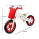 thumbnail image 3 of Bicicleta de aprendizaje Roja de madera, 3 of 4