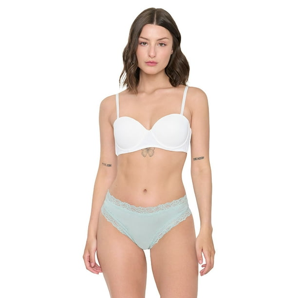 Calzón Mujer Bikini Verde Corona