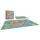 thumbnail image 3 of Rompecabezas RoseArt Soft Touch con forma de mapa floral de 1000 piezas, 3 of 6