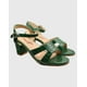thumbnail image 2 of Sandalia Taco cuadro Verde, 2 of 5