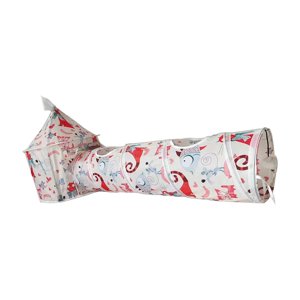 Ioensy - Túnel De Juego Para Gatos, Tubo De Entrenamiento, Túnel Para Gatos Con Cubo Para Gatitos, Hurones De Interior, Estilo A