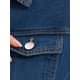 thumbnail image 5 of INSPIRE CHIC Chaquetas de Mezclilla de Manga Corta para Mujer, Chaqueta Clásica de Jean con Botones y Bolsillos, Talla 2XL Azul, 5 of 6