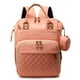 thumbnail image 1 of Mochila Pañalera Maternal 3 En 1 Pink, 1 of 5
