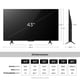 thumbnail image 2 of Televisor TCL 43" QLED 4K UHD Google  P7L, 2 of 12