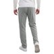 thumbnail image 3 of Pantalones de pana suaves de pierna recta con cintura de cordón ligeros y casuales para hombre 38 Gris, 3 of 6