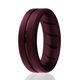 thumbnail image 1 of Anillo ROQ Silicone Wedding BR Middle Line Basic-Bordo 15 mm, 1 of 5