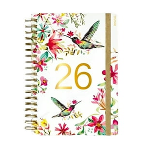 Mooving/Agenda 2026 Diseño Floral/Día Por Pagina/400 Paginas