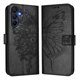 thumbnail image 1 of Funda Cartera Mariposa Para Samsung Galaxy A16 5g Con Soporte Y Ranuras Para Tarjetas Negro, 1 of 5