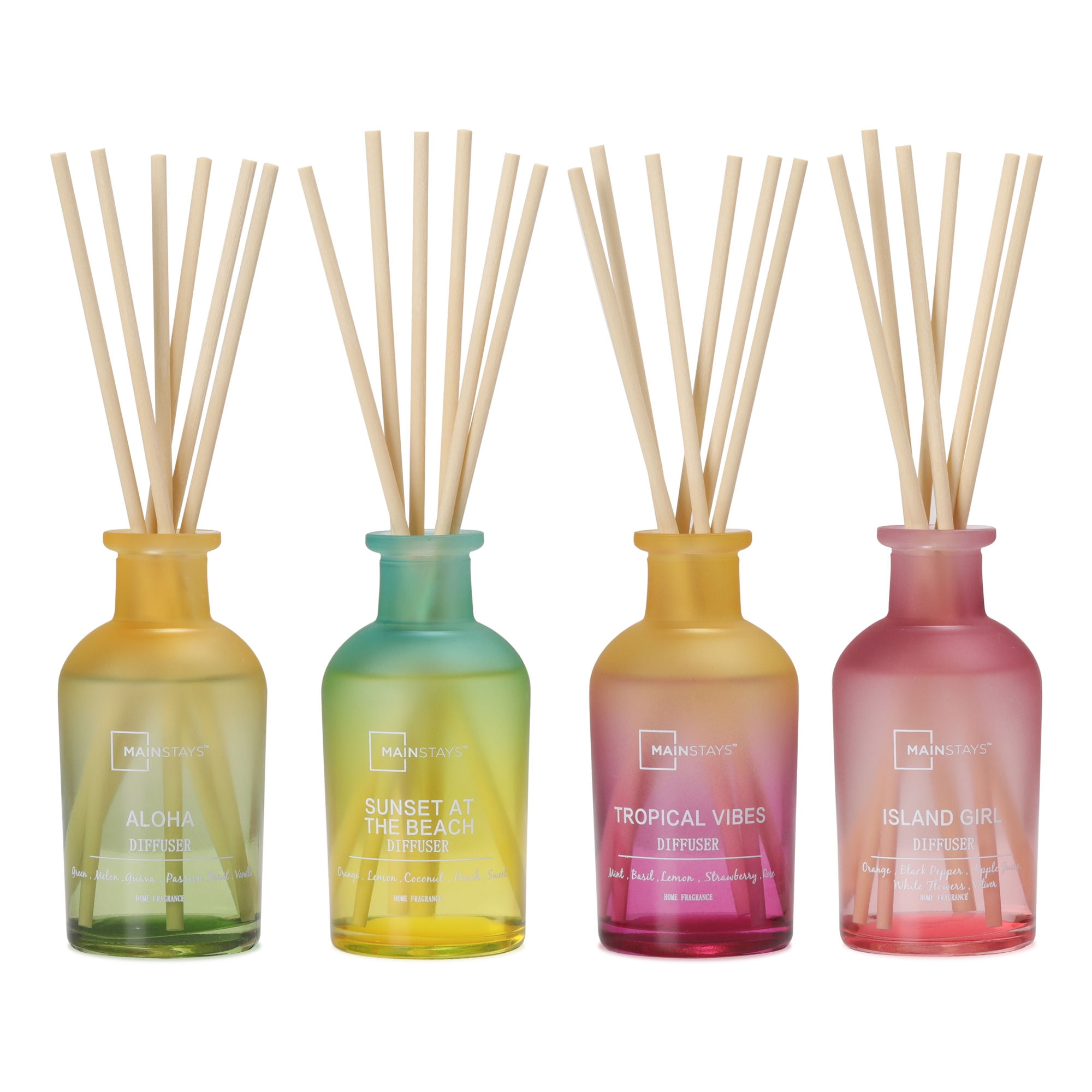 Mainstays - Difusor De Caña Gradient Fragancia Surtida Color Surtido