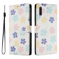 Foxdock Funda Tipo Cartera Para Samsung Galaxy A50/A50S/A30S Con Soporte Y Correa – Diseño De Patrones Lindos